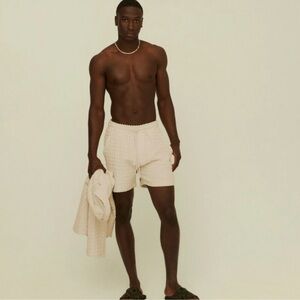 OAS Porto Waffle Shorts 6” New Small